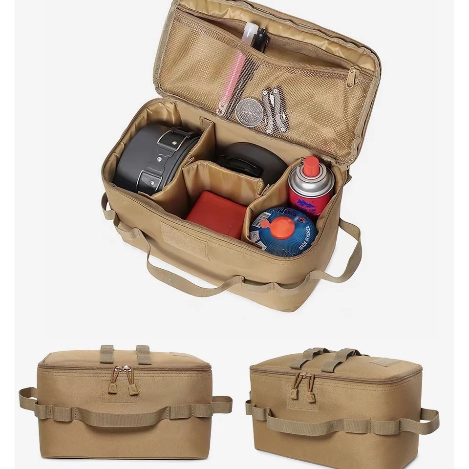 Camping Quiet - Outdoor Camping Gas Tank Storage Bag