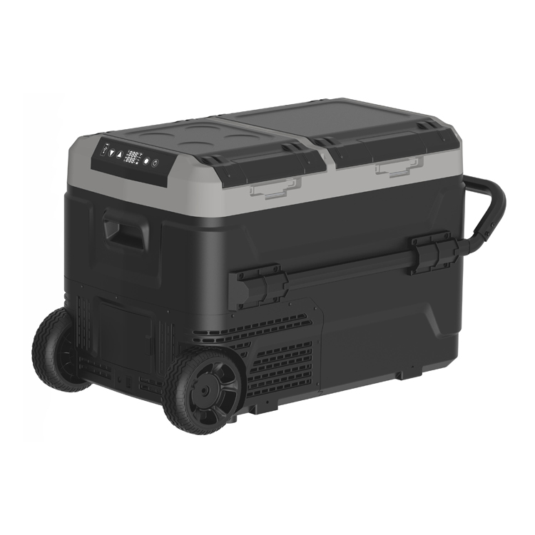 Outdoor Camping Zone - Portable Car Refrigerator DC12V/24V Compressor Dual-Zone