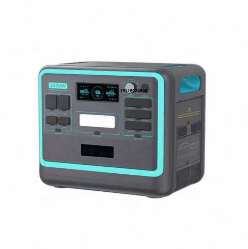 Battery Outdoor Camping - 2400W 2048Wh Portable Station LiFePO4 Battery