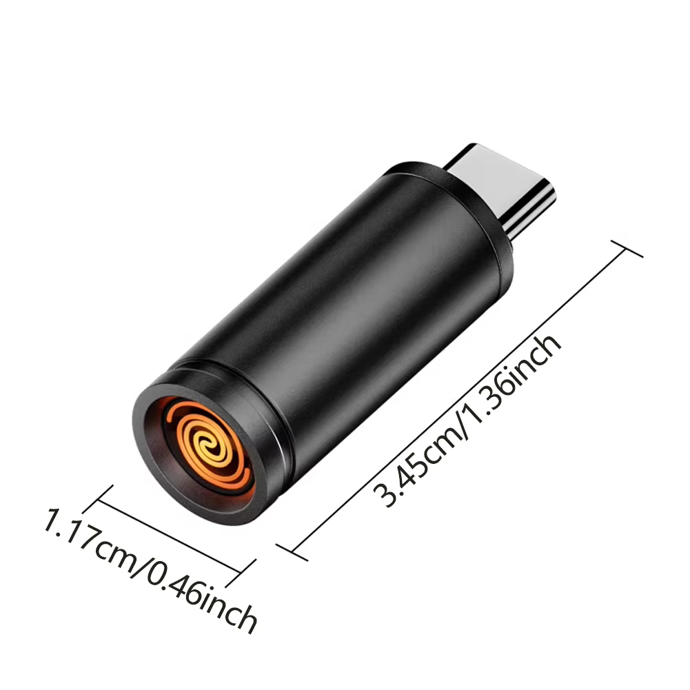 Mini Type-C Mobile Phone Cigar - đánh giá và giá Outdoor Windproof Lighter