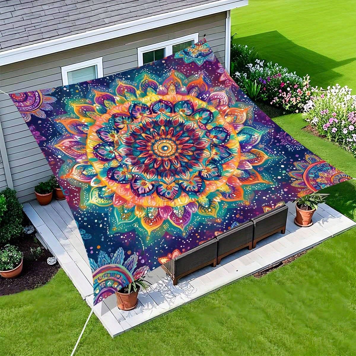 Color Flower Camping Sunshade  - đánh giá và giá Outdoor Camping Gazebo