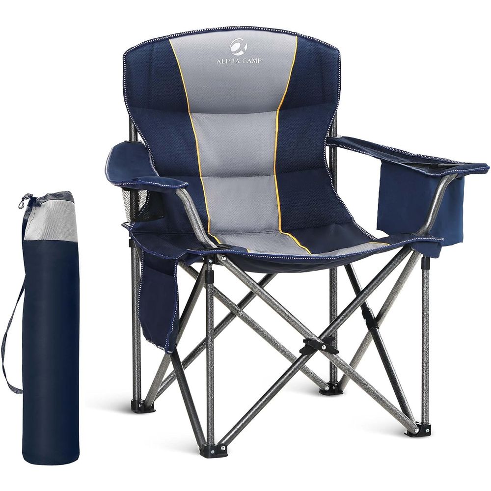Camping Chair Oversized Heavy  - đánh giá và giá Outdoor Oversized Camping Chair