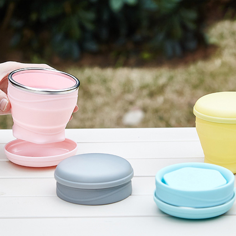 1Pcs Food Grade Silicone Foldi - đánh giá và giá Outdoor Camping Food