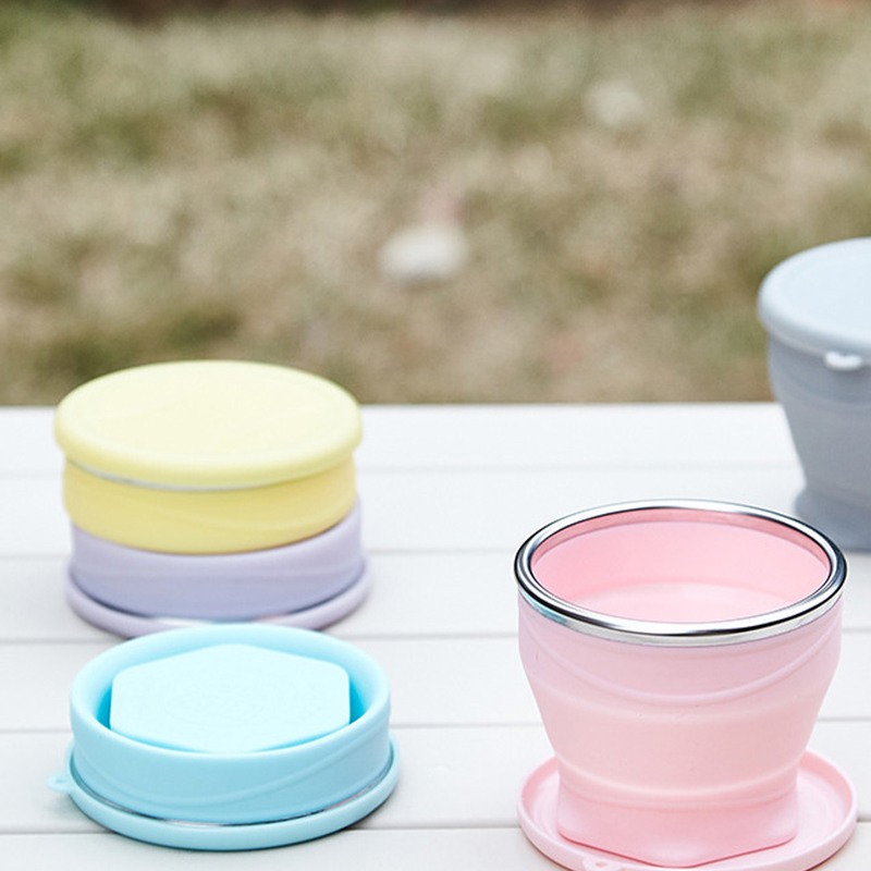 1Pcs Food Grade Silicone Foldi - đánh giá và giá Outdoor Camping Food