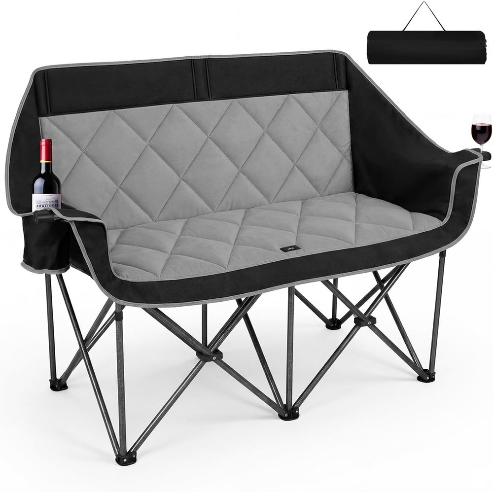 Doule Camping Chair,2 Person C - đánh giá và giá Outdoor Oversized Camping Chair