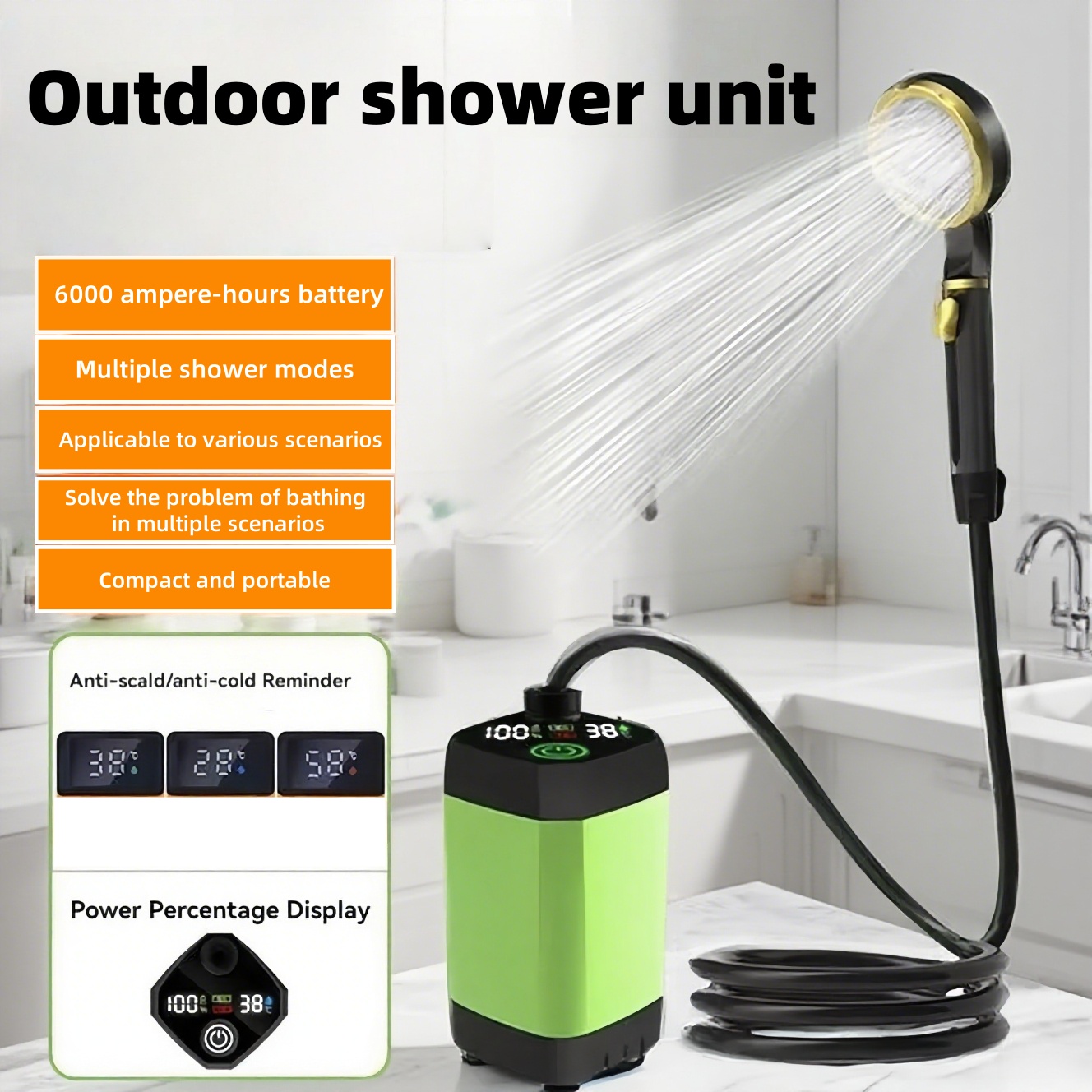 Portable Outdoor Electric Show - đánh giá và giá Battery Outdoor Camping