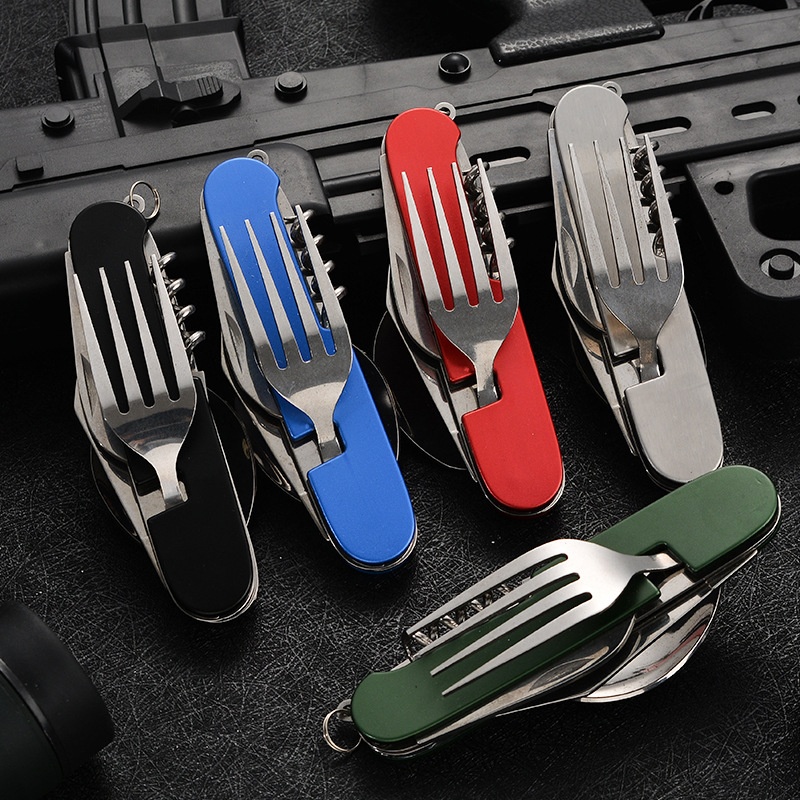 4 in 1 Folding Tableware Detac - đánh giá và giá Camping Quiet