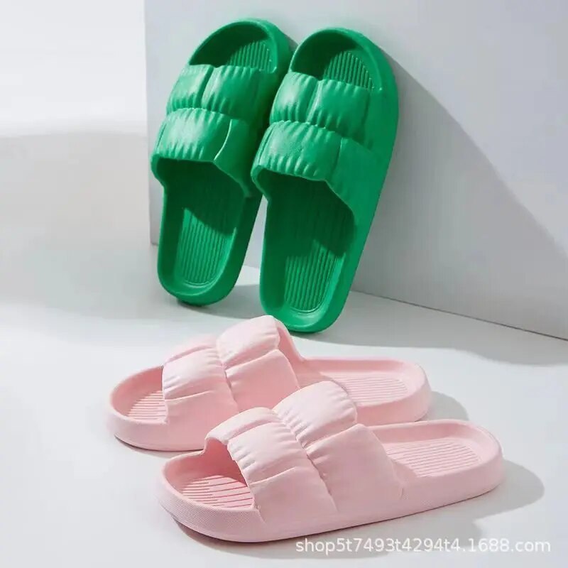Women Soft Sole Cloud Slippers - đánh giá và giá Outdoor Camping Slippers