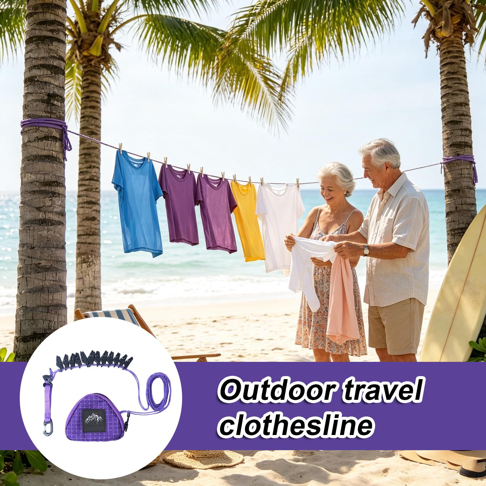 Clothes Line Outdoors Heavy-Du - đánh giá và giá Camping Outdoor Clothing