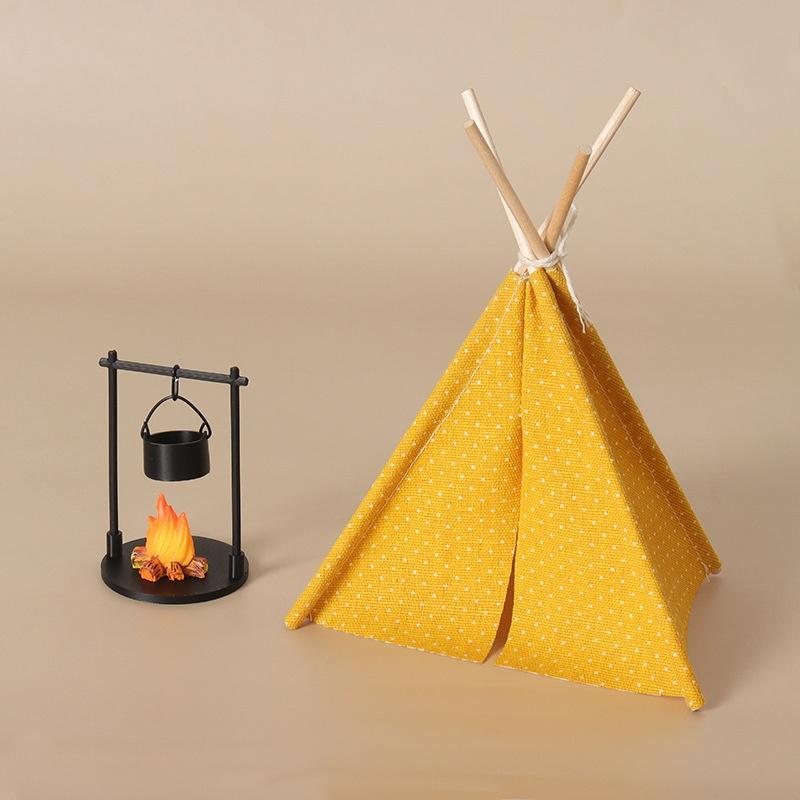 1:12 Scale Camping Tent Model  - đánh giá và giá Outdoor Camping Gazebo