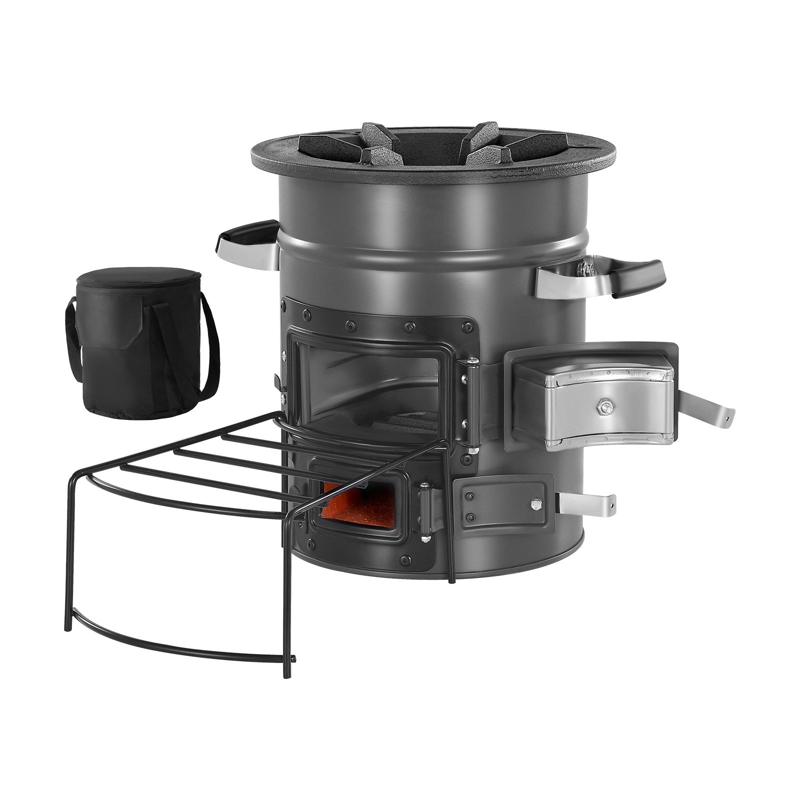 Camping Rocket Stove, Wood Bur - đánh giá và giá Camping Outdoor Or Indoor