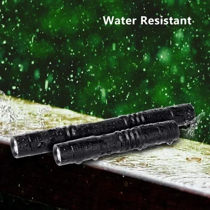 Portable Mini LED Pen Flashlig - đánh giá và giá Battery Outdoor Camping