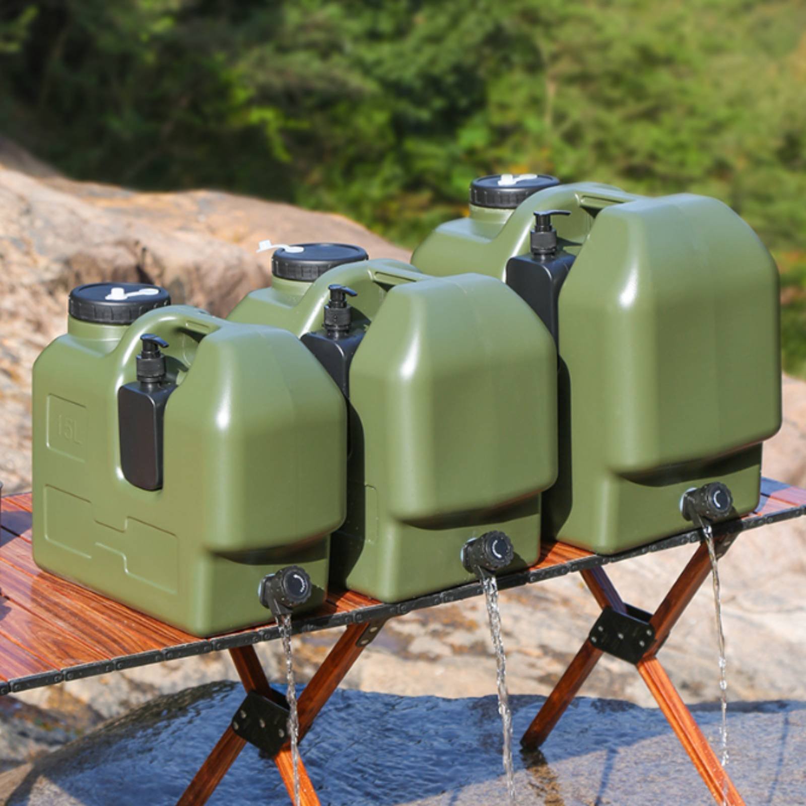 Water Container with Spigot Fo - đánh giá và giá Outdoor Camping Food