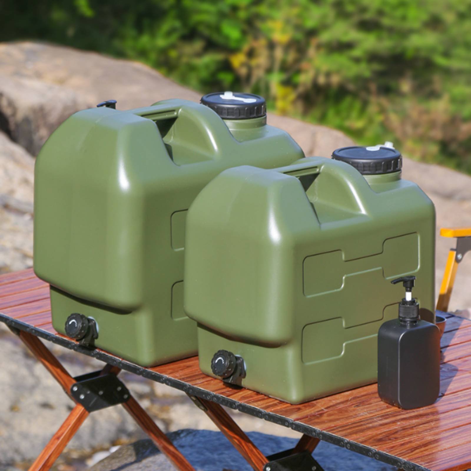 Water Container with Spigot Fo - đánh giá và giá Outdoor Camping Food