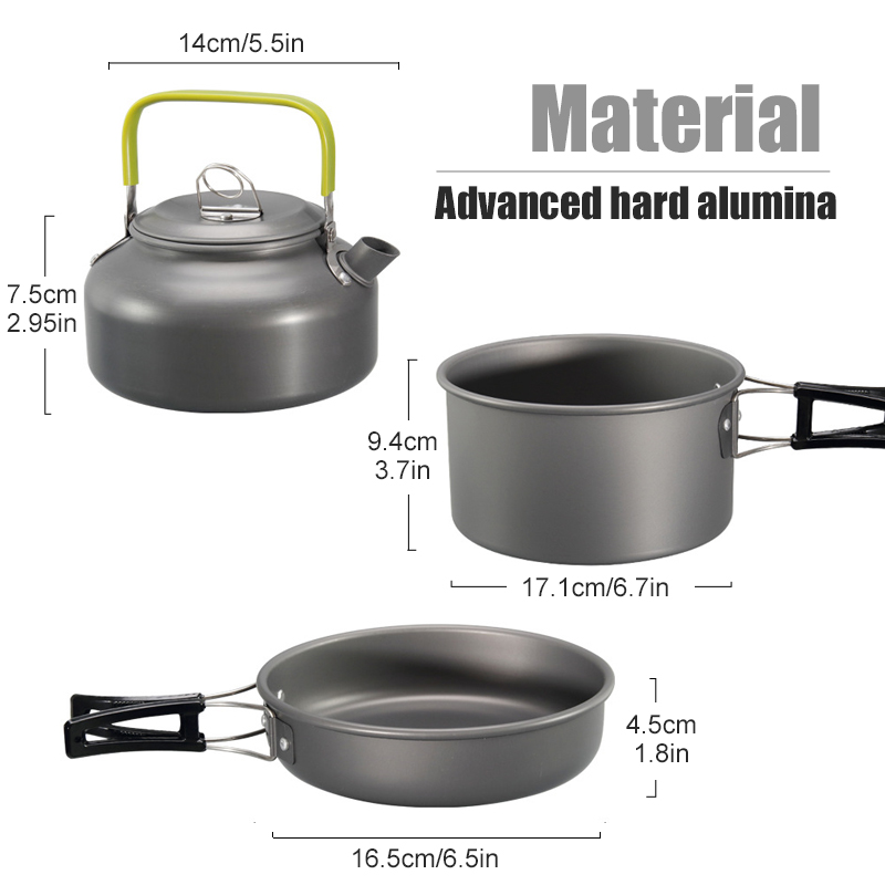 WESTTUNE Camping Cookware Kit  - đánh giá và giá Outdoor Camping Uk