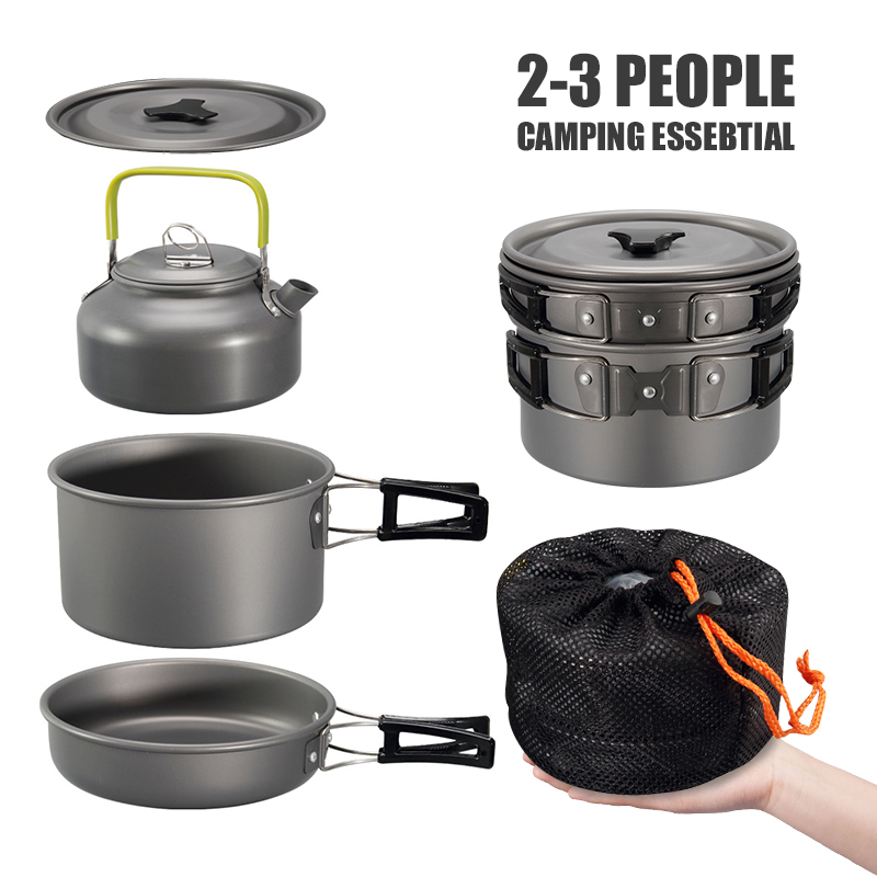 WESTTUNE Camping Cookware Kit  - đánh giá và giá Outdoor Camping Uk