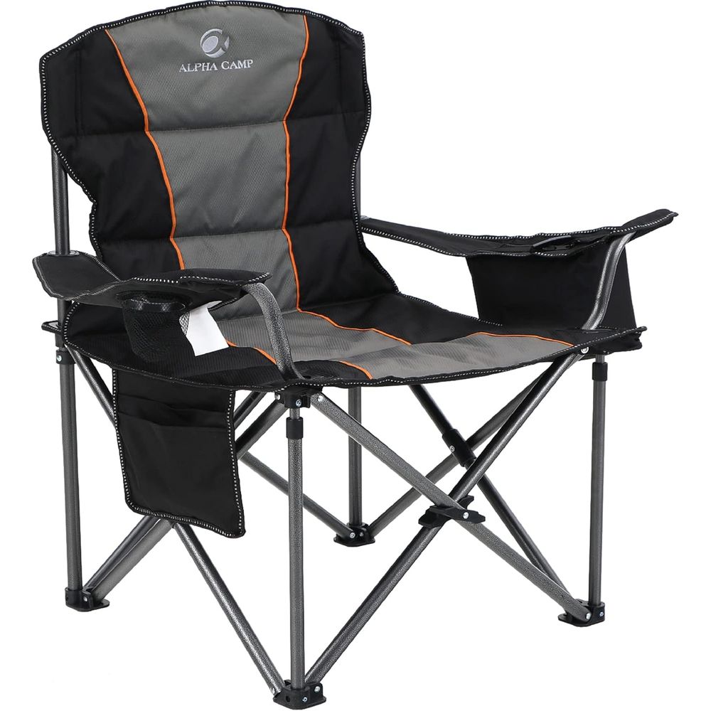 Heavy Duty Camping Chair 500LB - đánh giá và giá Outdoor Oversized Camping Chair