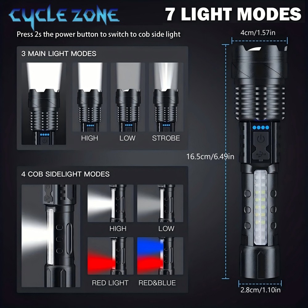 XHP50 Flashlight Zoomable Flas - đánh giá và giá Outdoor Camping Zone