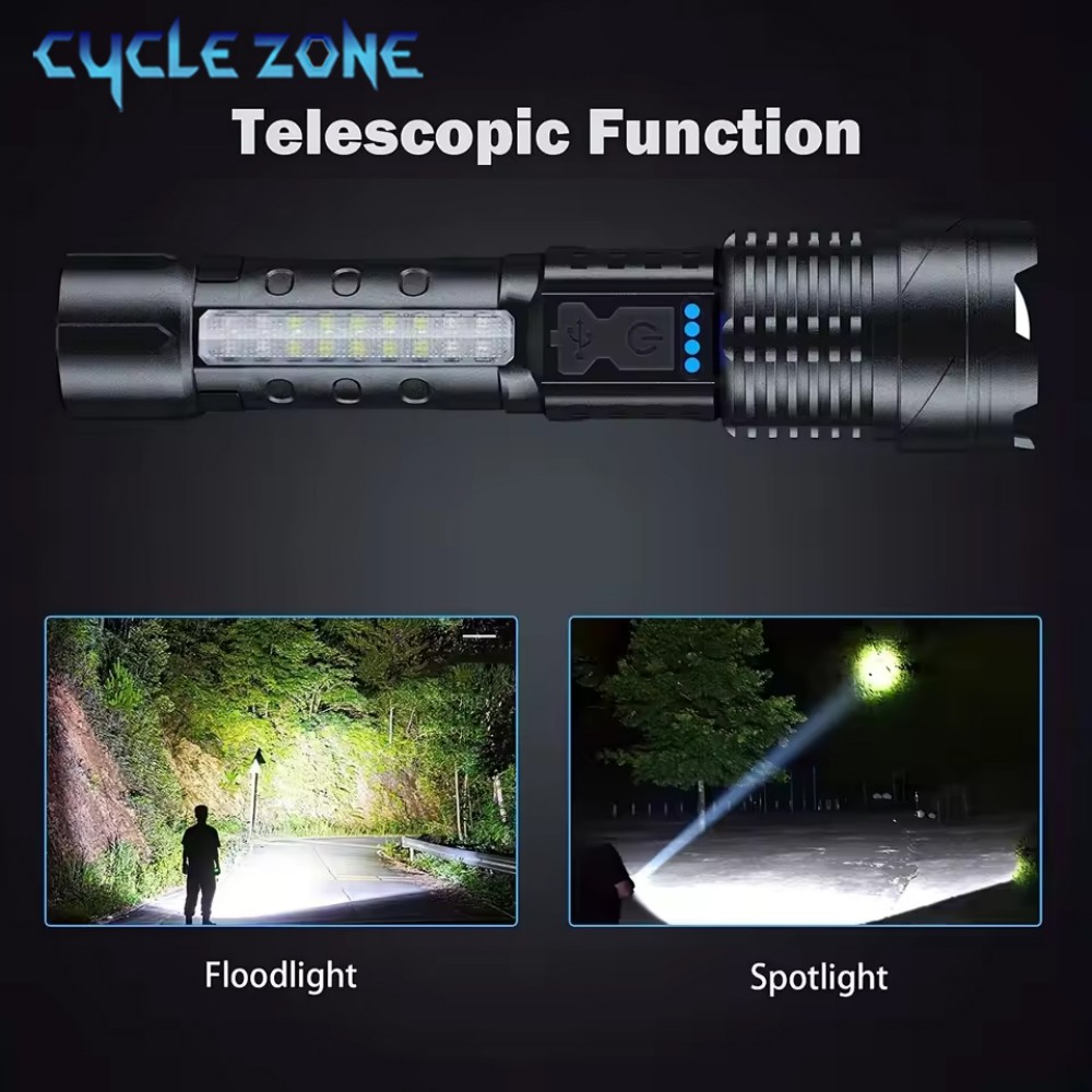 XHP50 Flashlight Zoomable Flas - đánh giá và giá Outdoor Camping Zone