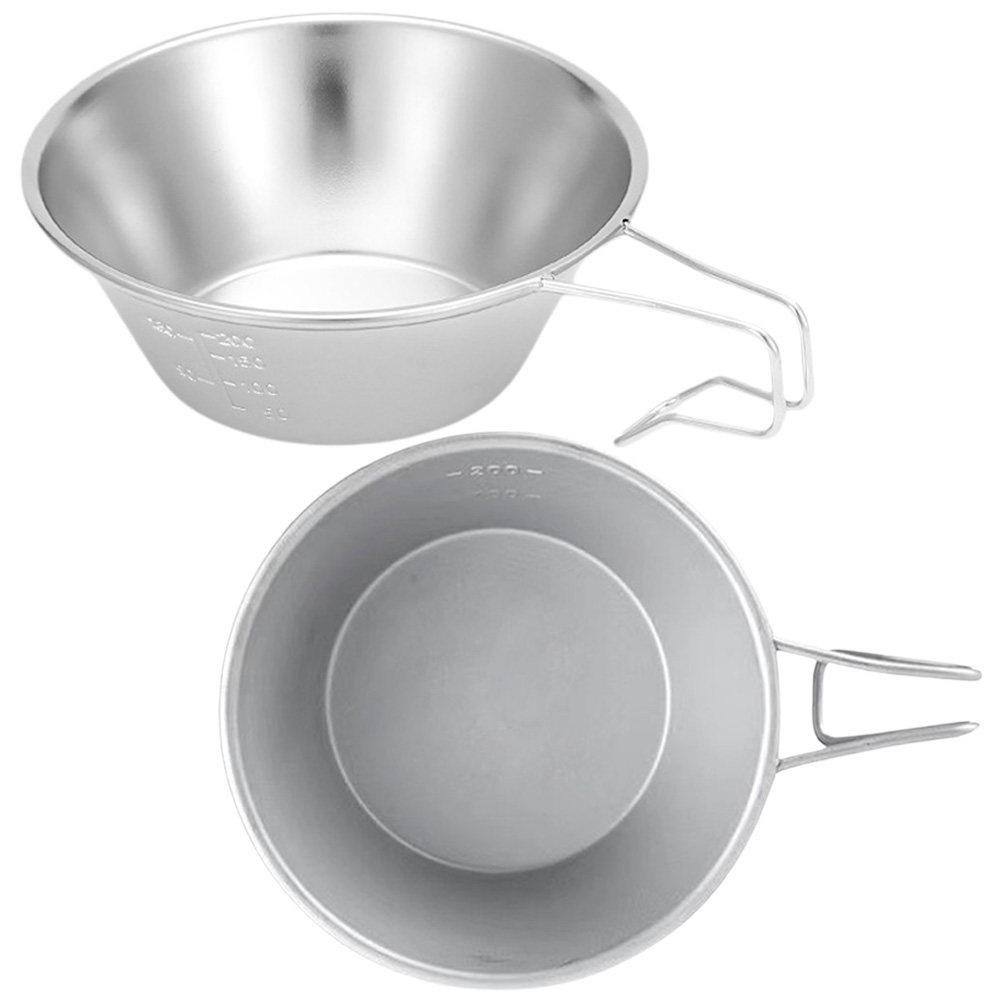 2Pcs Stainless Steel Camping B - đánh giá và giá Outdoor Camping Food