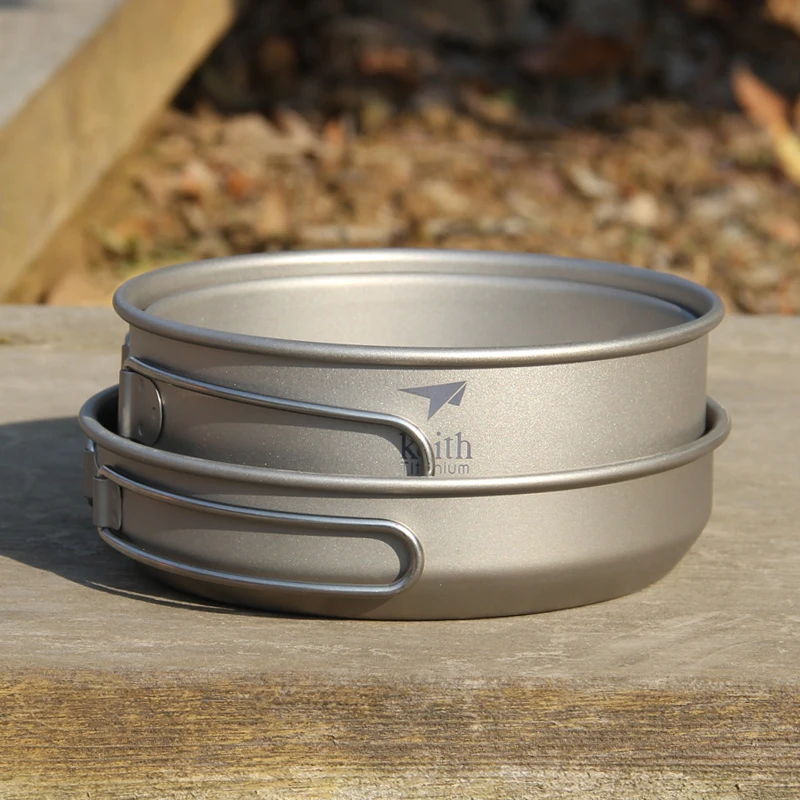 Keith 3PCS Titanium Cookware P - đánh giá và giá Outdoor Camping Uk