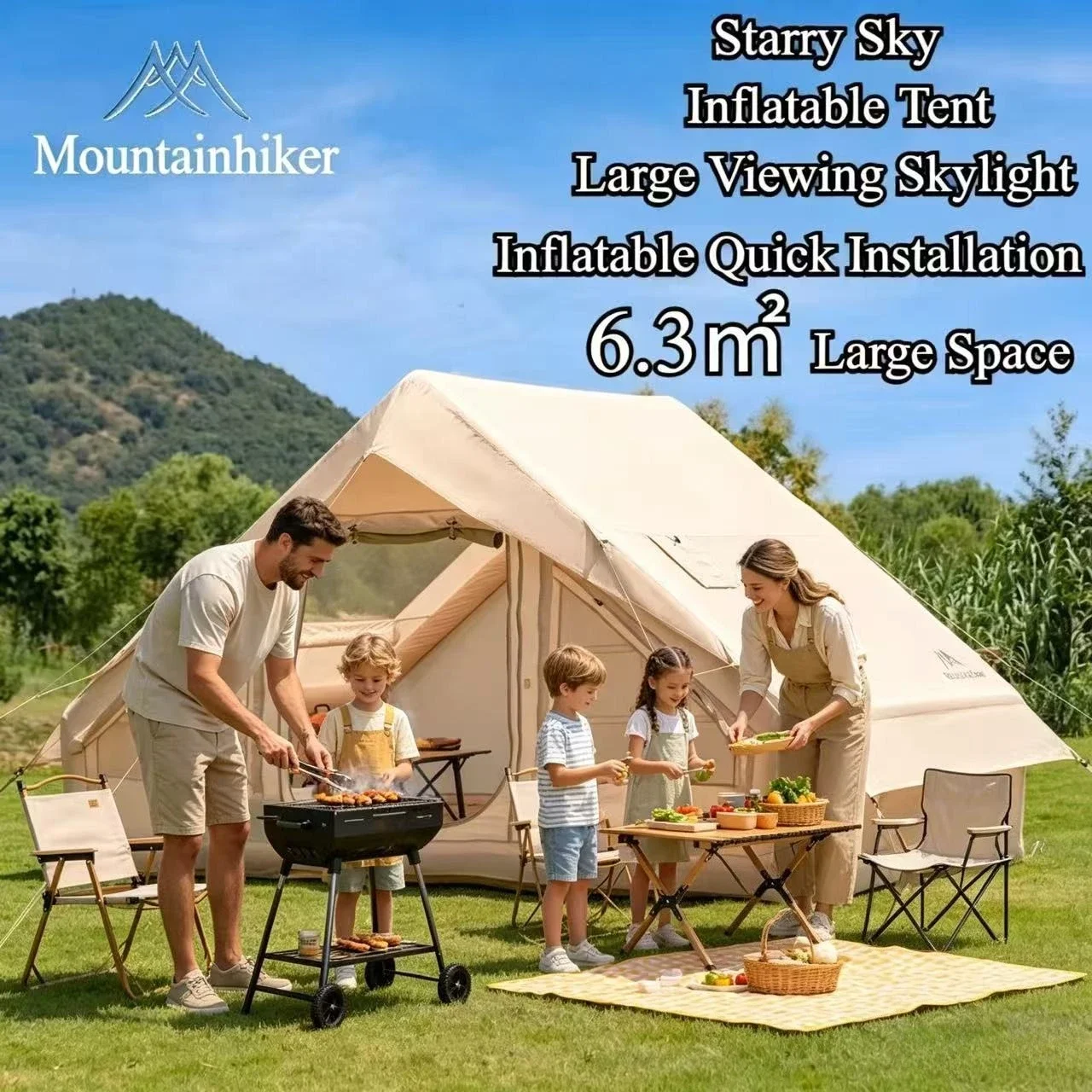 MOUNTAINHIKER Extra Large Infl - đánh giá và giá Outdoor Camping Gazebo