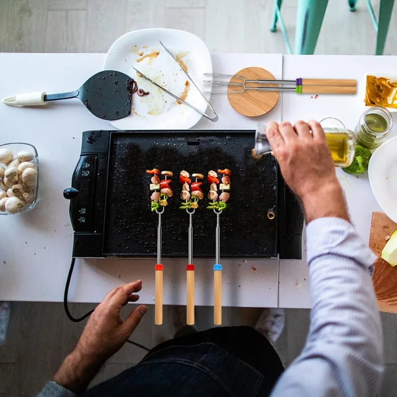 Stainless Steel Extendable Lon - đánh giá và giá Kitchen Outdoor Camping