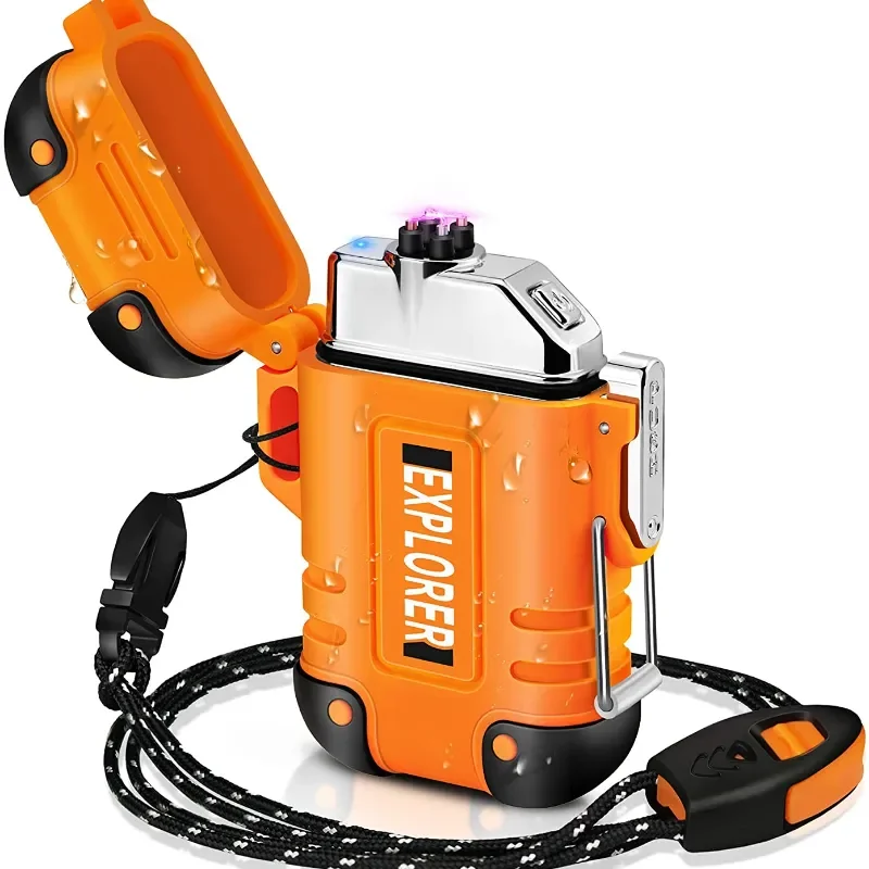 2023 NEW Waterproof Double Arc - đánh giá và giá Outdoor Windproof Lighter