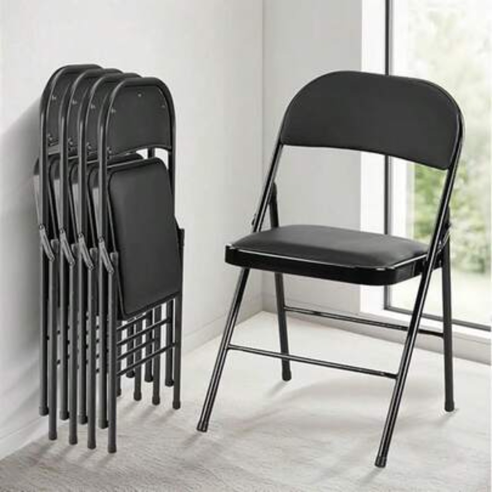 Folding Chair 4 Pack Leather P - đánh giá và giá Outdoor Camping Chairs Folding
