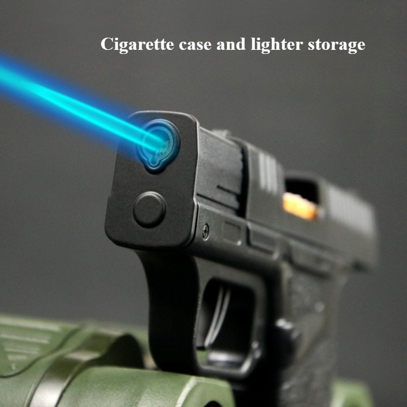 Outdoor Camping Gun Shaped Cig - đánh giá và giá Outdoor Windproof Lighter