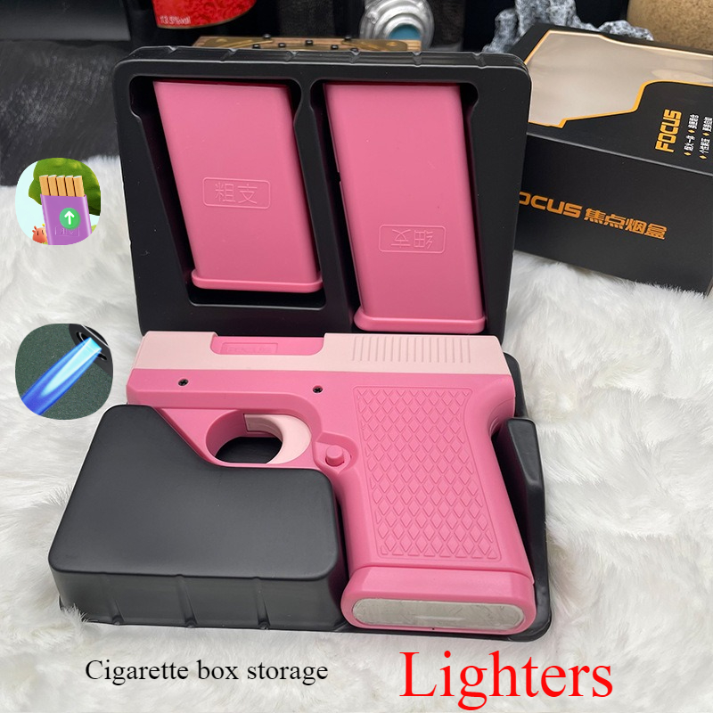 Outdoor Camping Gun Shaped Cig - đánh giá và giá Outdoor Windproof Lighter