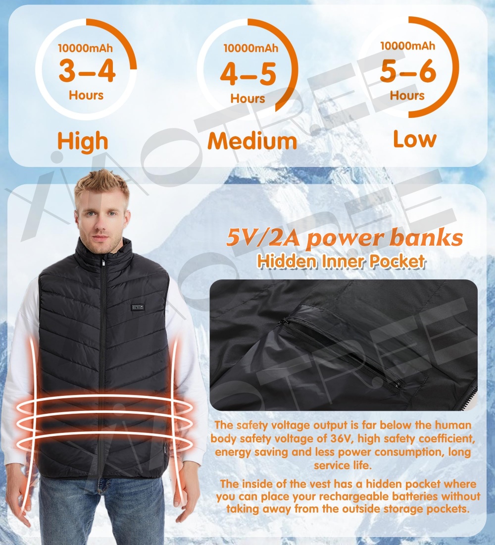 28/9 Areas Heated Vest Men Jac - đánh giá và giá Camping Outdoor Clothing