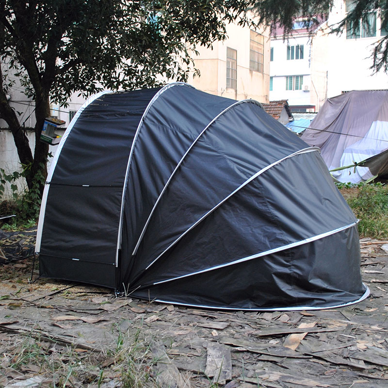 Motorcycle Storage Tent Shed L - đánh giá và giá Outdoor Camping Warehouse