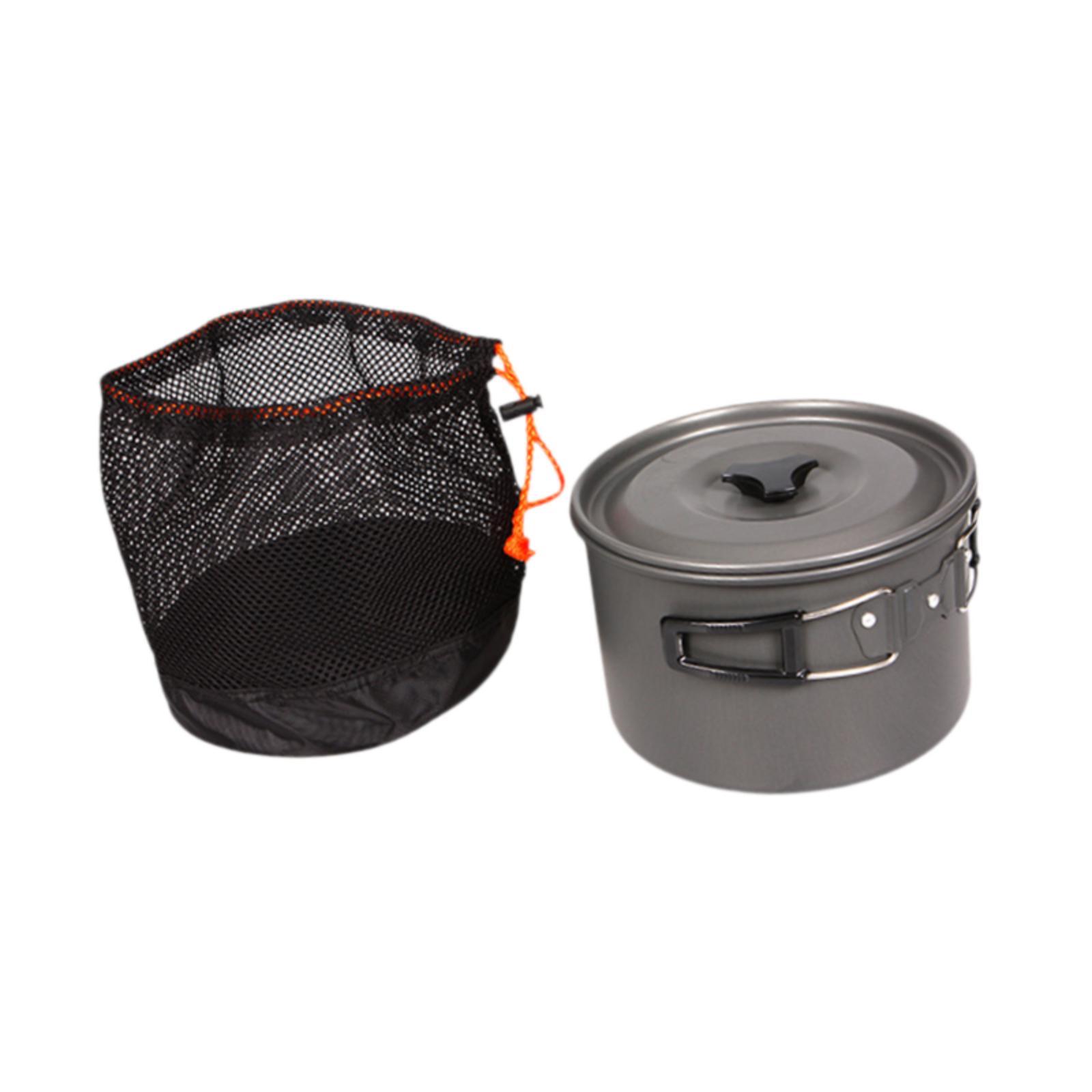 Lightweight Camp Cook Pot Nons - đánh giá và giá Outdoor Camping Kitchen Setup