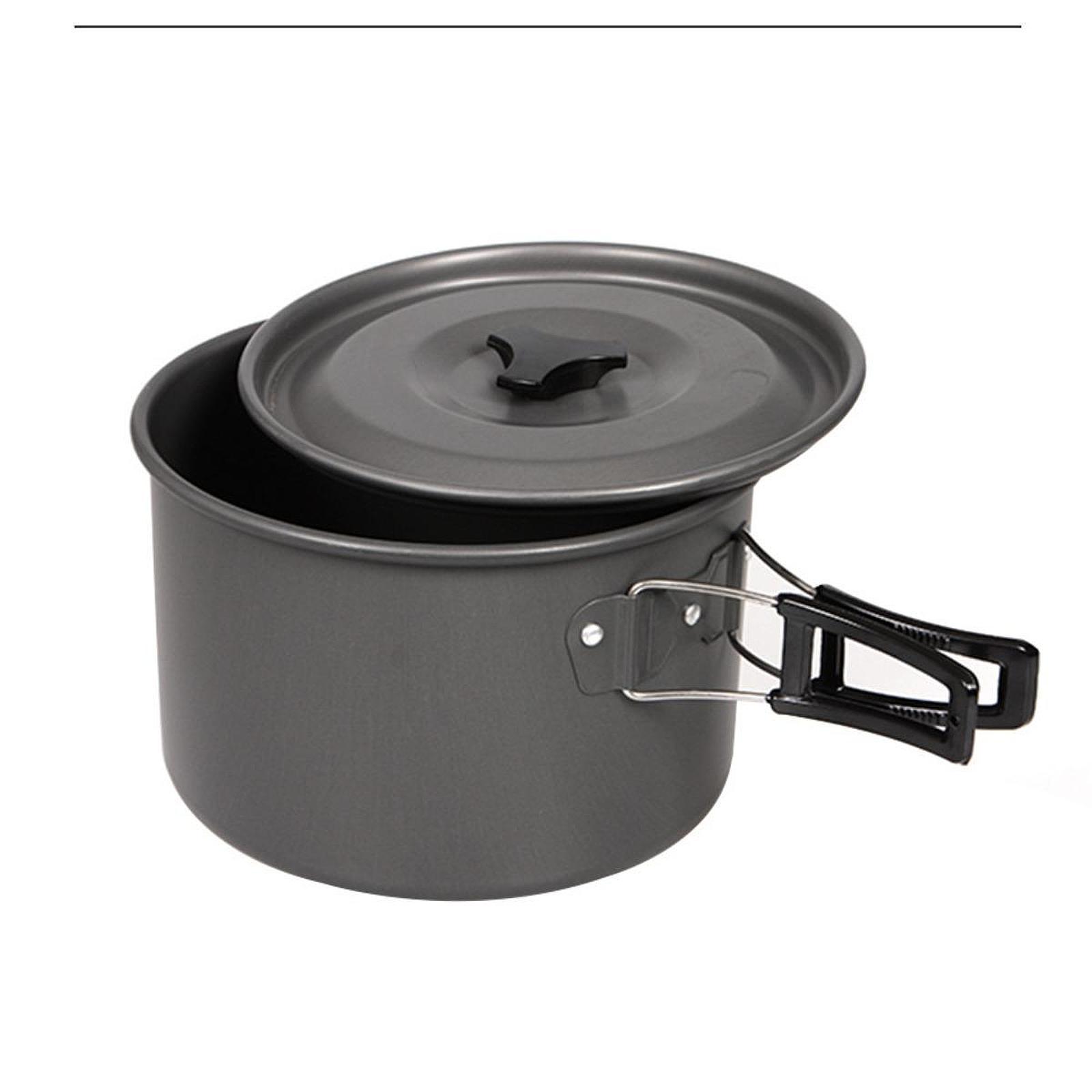 Lightweight Camp Cook Pot Nons - đánh giá và giá Outdoor Camping Kitchen Setup