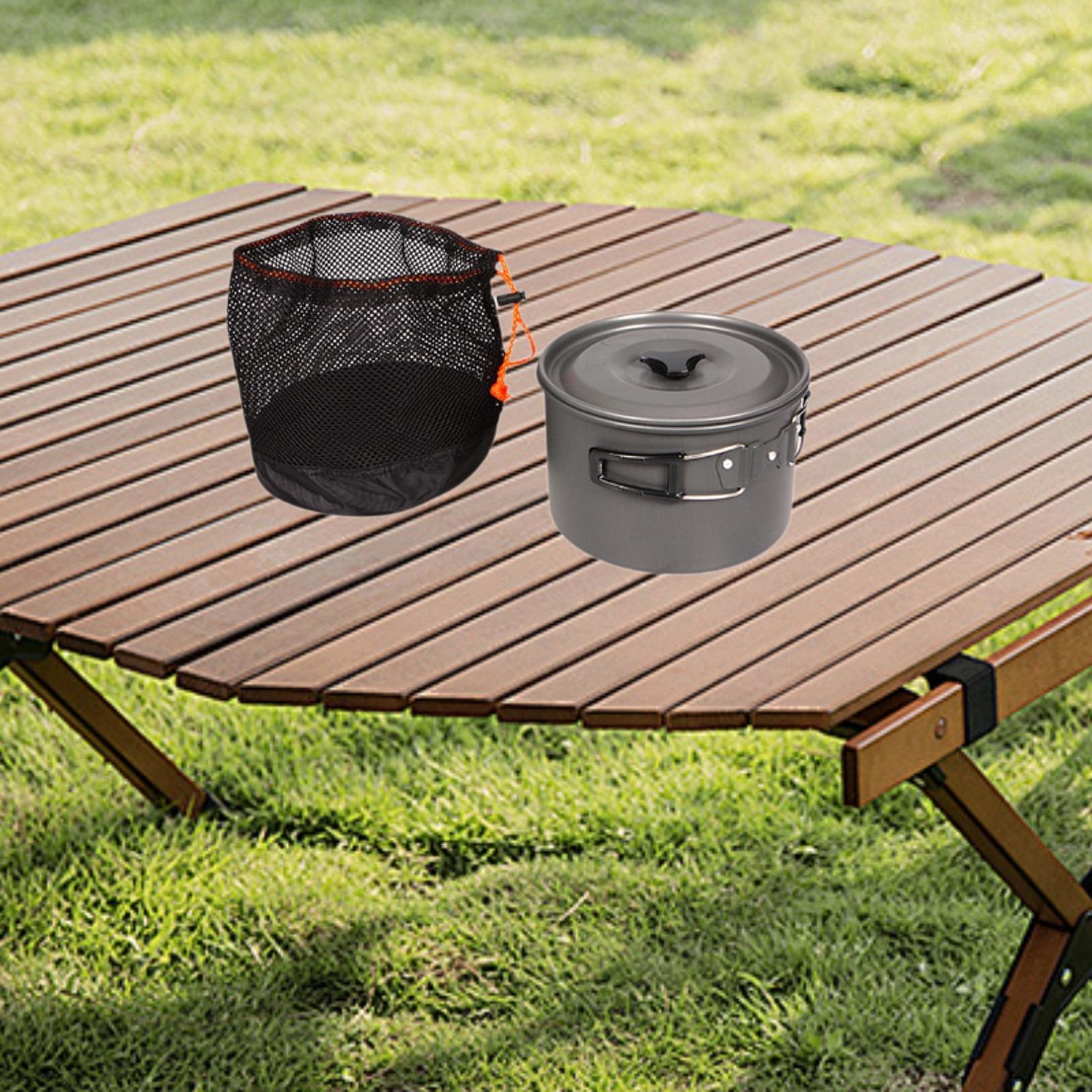 Lightweight Camp Cook Pot Nons - đánh giá và giá Outdoor Camping Kitchen Setup
