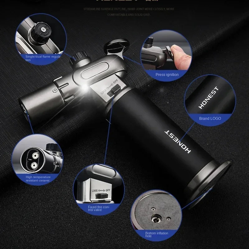 HONEST Metal Single and Double - đánh giá và giá Outdoor Windproof Lighter