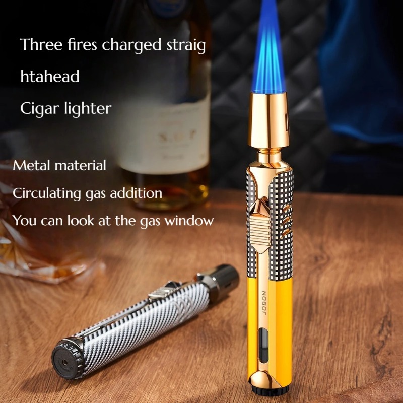 JOBON Metal 3 Flame Windproof  - đánh giá và giá Outdoor Windproof Lighter