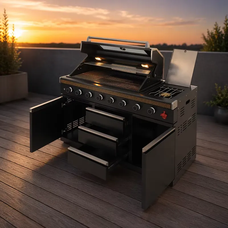 Heavy Duty Gas BBQ Grill Outdo - đánh giá và giá Outdoor Camping Zone