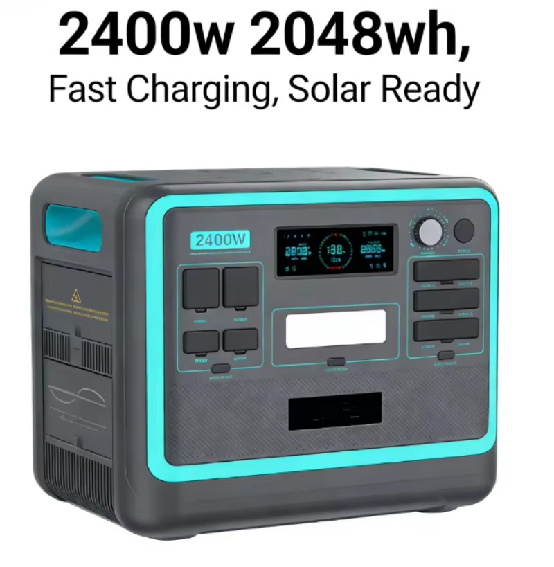 2400W 2048Wh Portable Station  - đánh giá và giá Battery Outdoor Camping