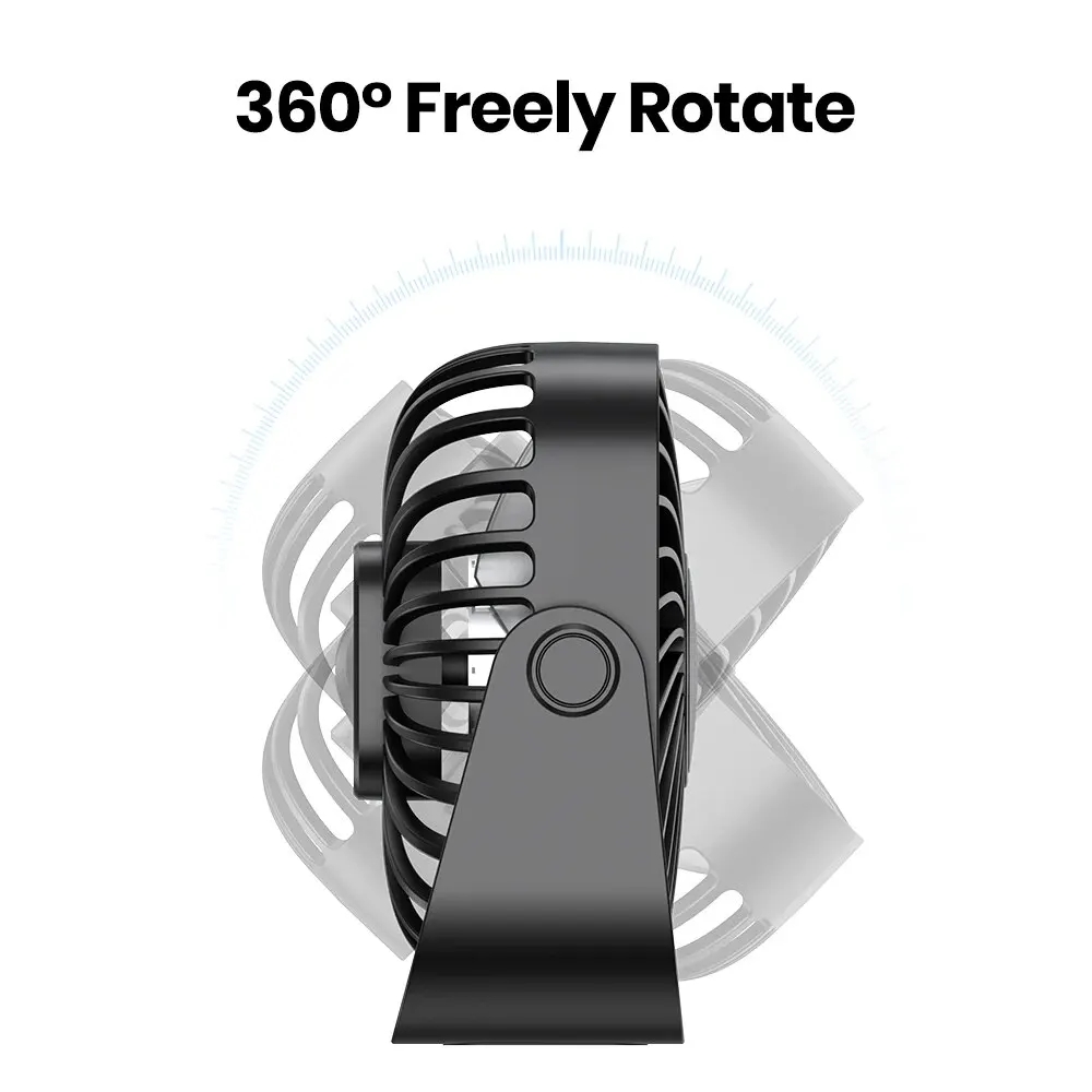 4Inch USB Mini Portable Fan fo - đánh giá và giá Camping Quiet