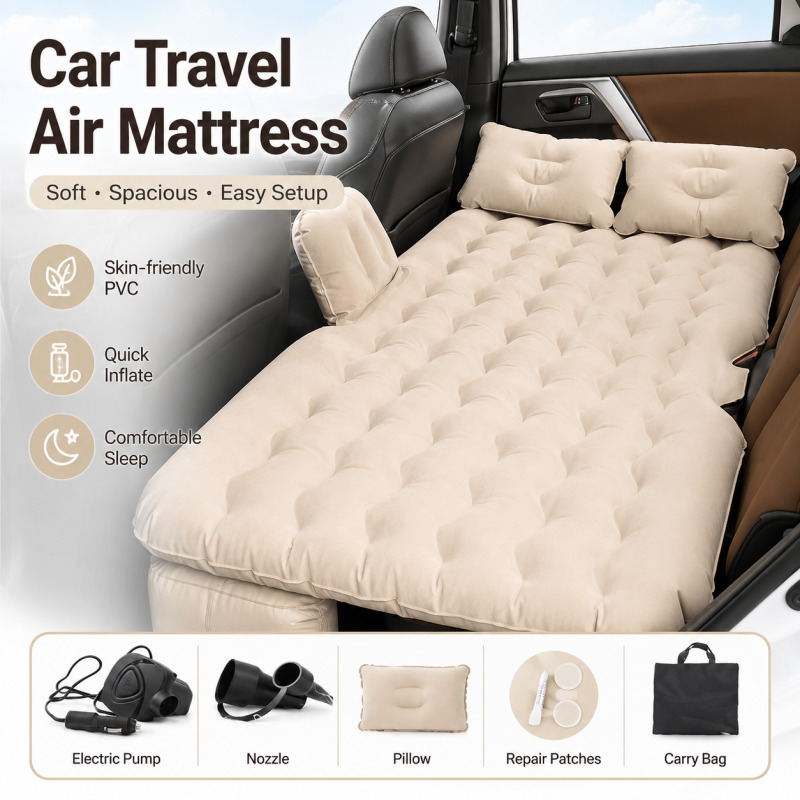 Universal Car Air Mattress Ele - đánh giá và giá Outdoor Camping Carpet