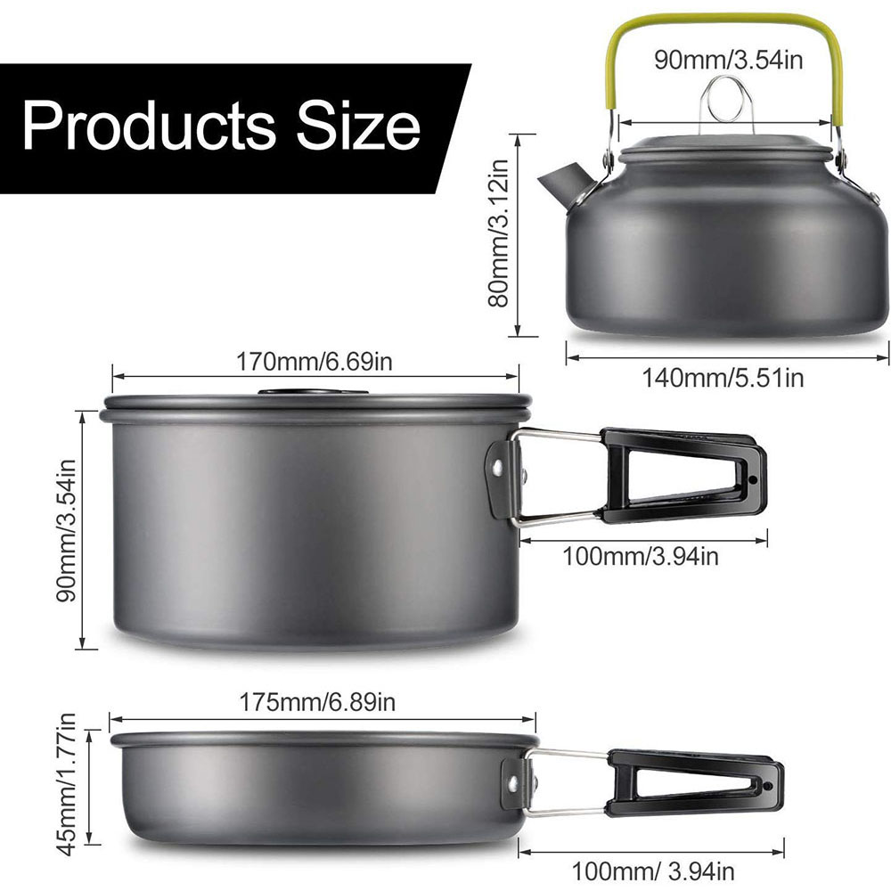 Outdoor Camping Cookware Set M - đánh giá và giá Outdoor Camping Uk
