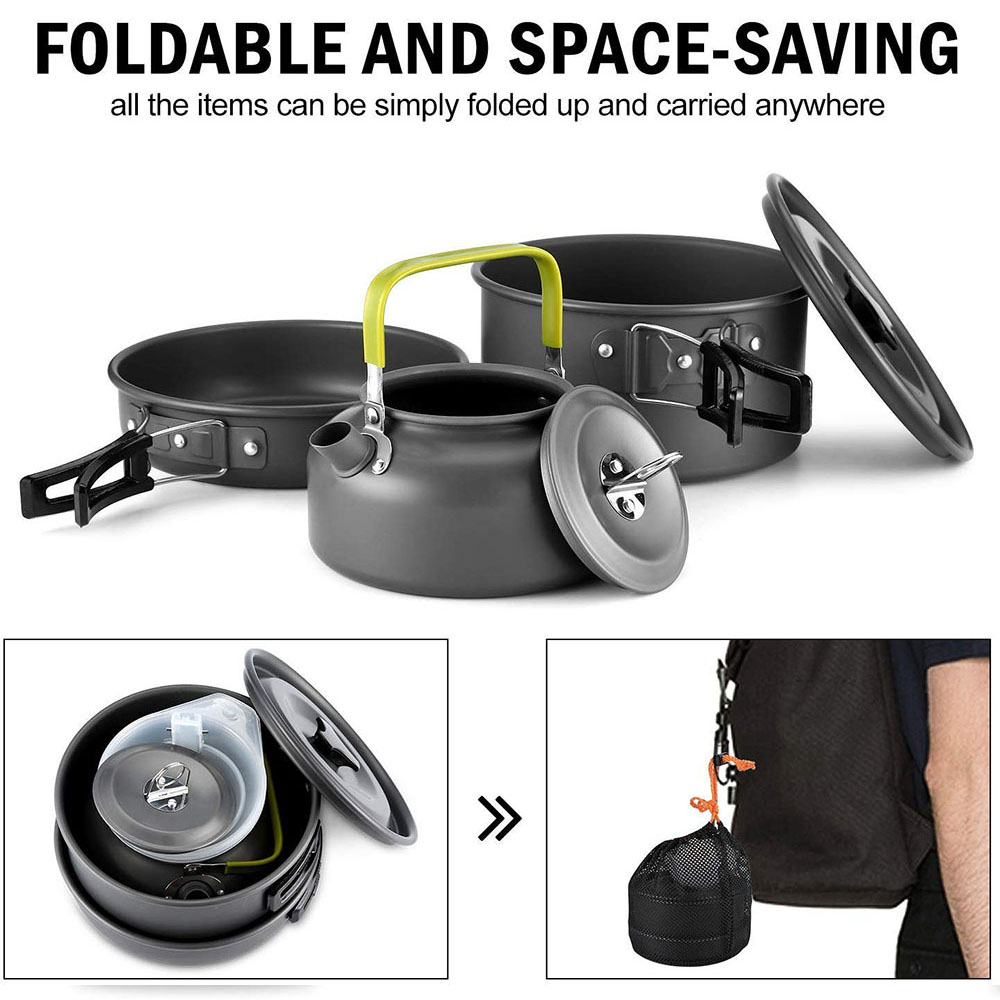 Outdoor Camping Cookware Set M - đánh giá và giá Outdoor Camping Uk
