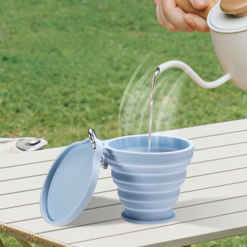 1pc Folding Water Cup Food Gra - đánh giá và giá Outdoor Camping Food