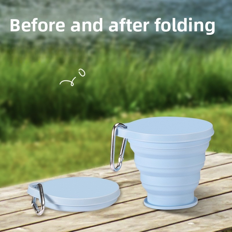 1pc Folding Water Cup Food Gra - đánh giá và giá Outdoor Camping Food